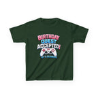 Kids Birthday T-Shirt — 'Birthday Quest' Gamer Controller Graphic Tee