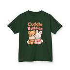 Kids Animal T-Shirt – Cuddle Buddies Bear & Bunny Graphic Tee