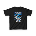 Kids Robot T-Shirt — 'Future AI Hero' Cute Robot STEM Graphic Tee