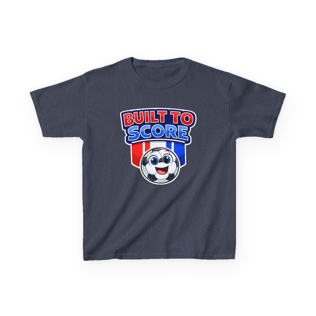 Kids Soccer T-Shirt – Built to Score Graphic Tee