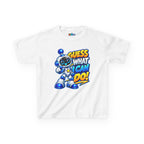 Kidxtr™ Kids Robot T-Shirt — 'Guess What I Can Do' Robot Graphic Tee