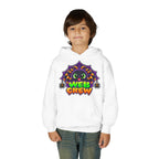 Kidxtr™ Kids Spider Hoodie — 'Web Crew' Cute Halloween Spider Graphic Hoodie