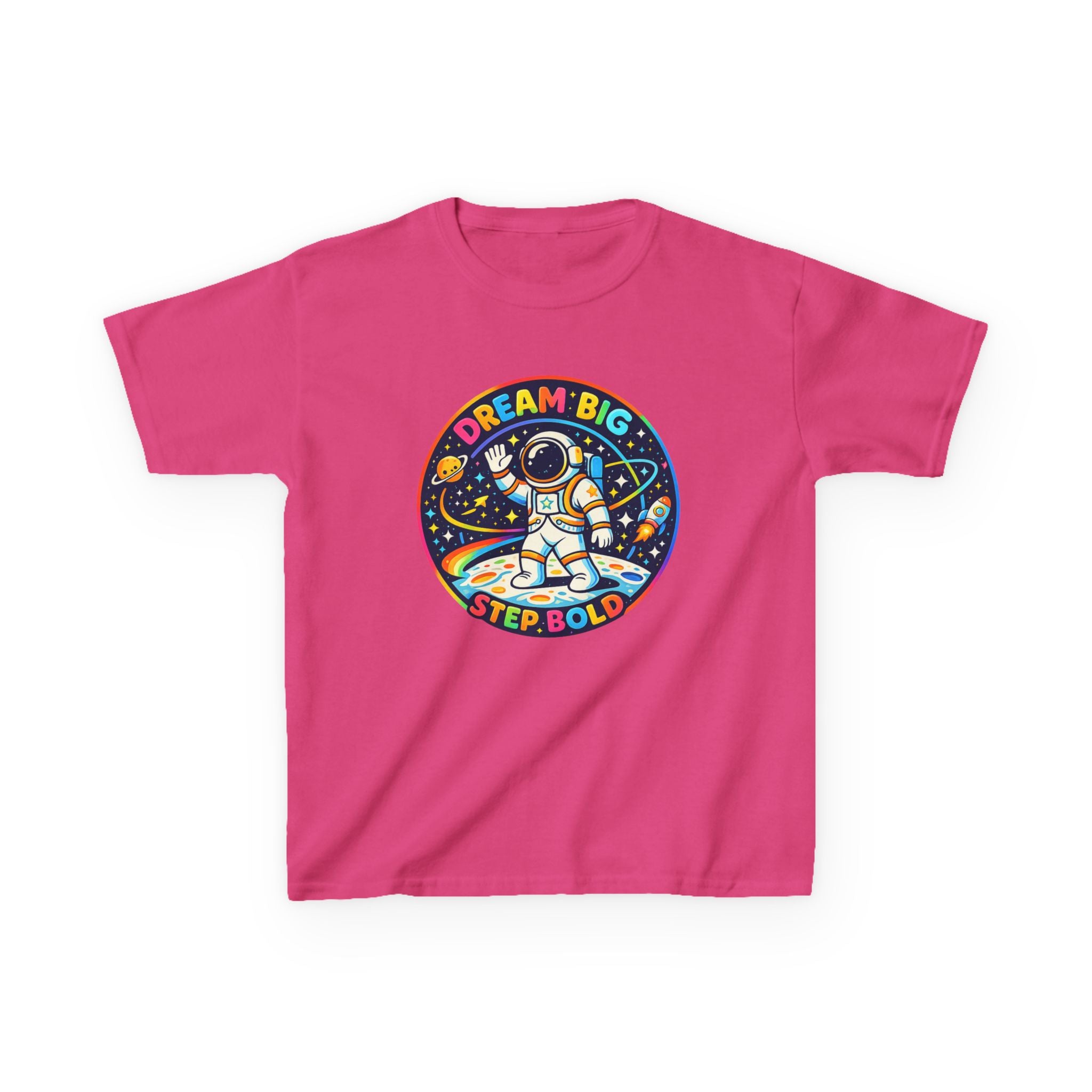 Cartoon Astronaut - Kids T Shirt