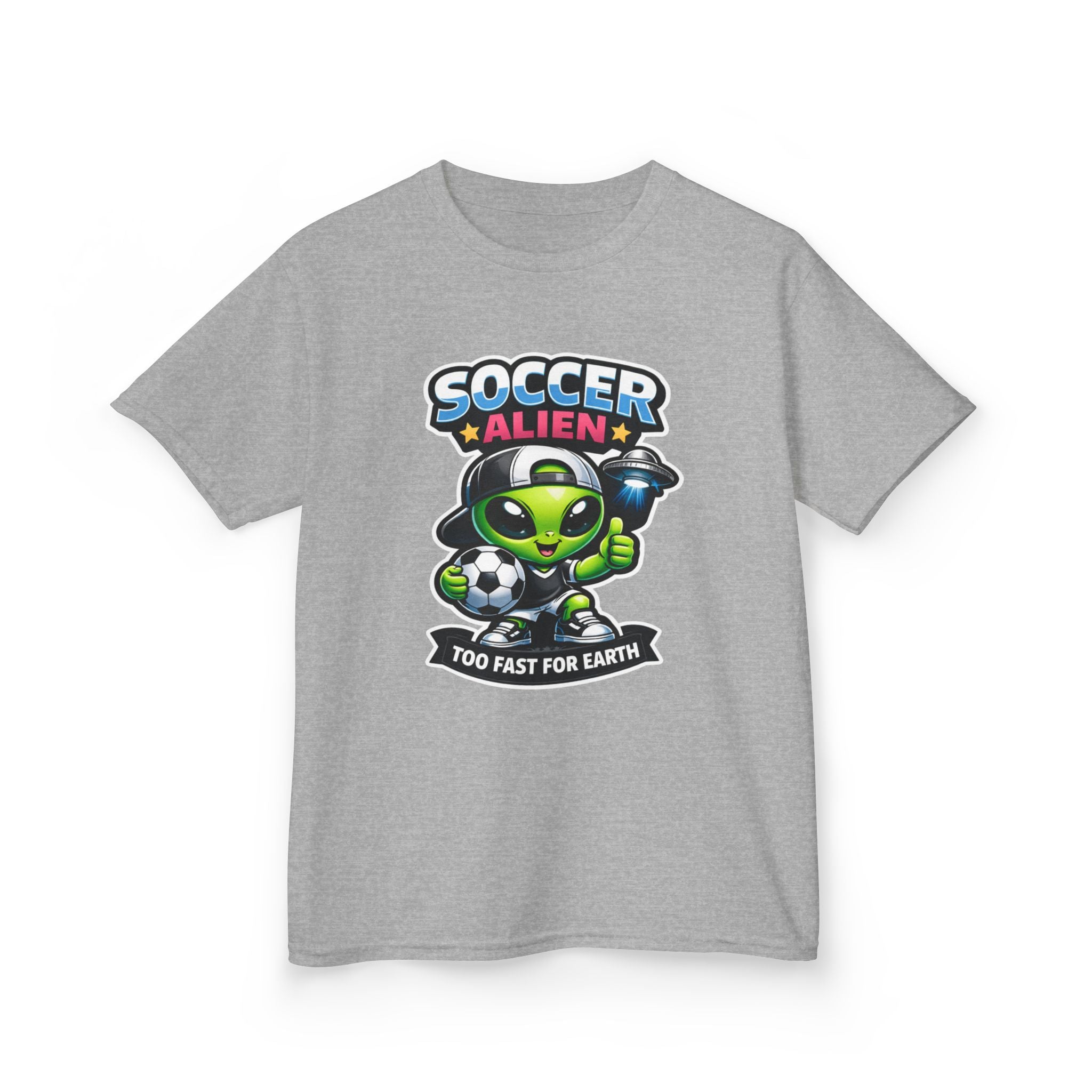 Kids Soccer Alien - Kids T Shirt