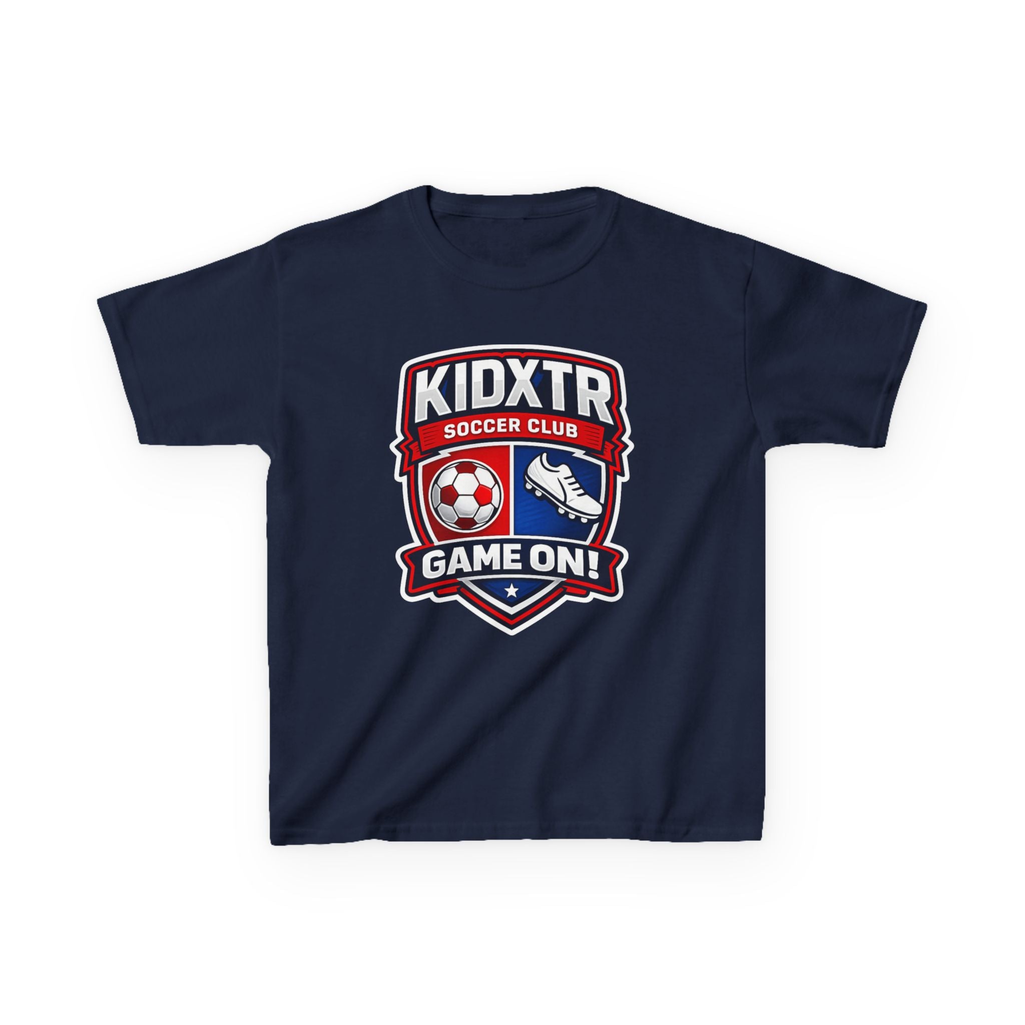 Kids Soccer Tee — Game On! Club Graphic Youth T-Shirt