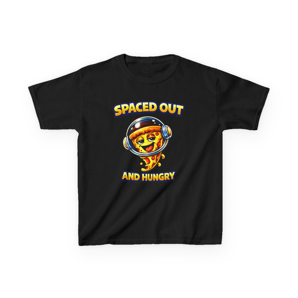 Kids Space T-Shirt – Astronaut Pizza Graphic Tee