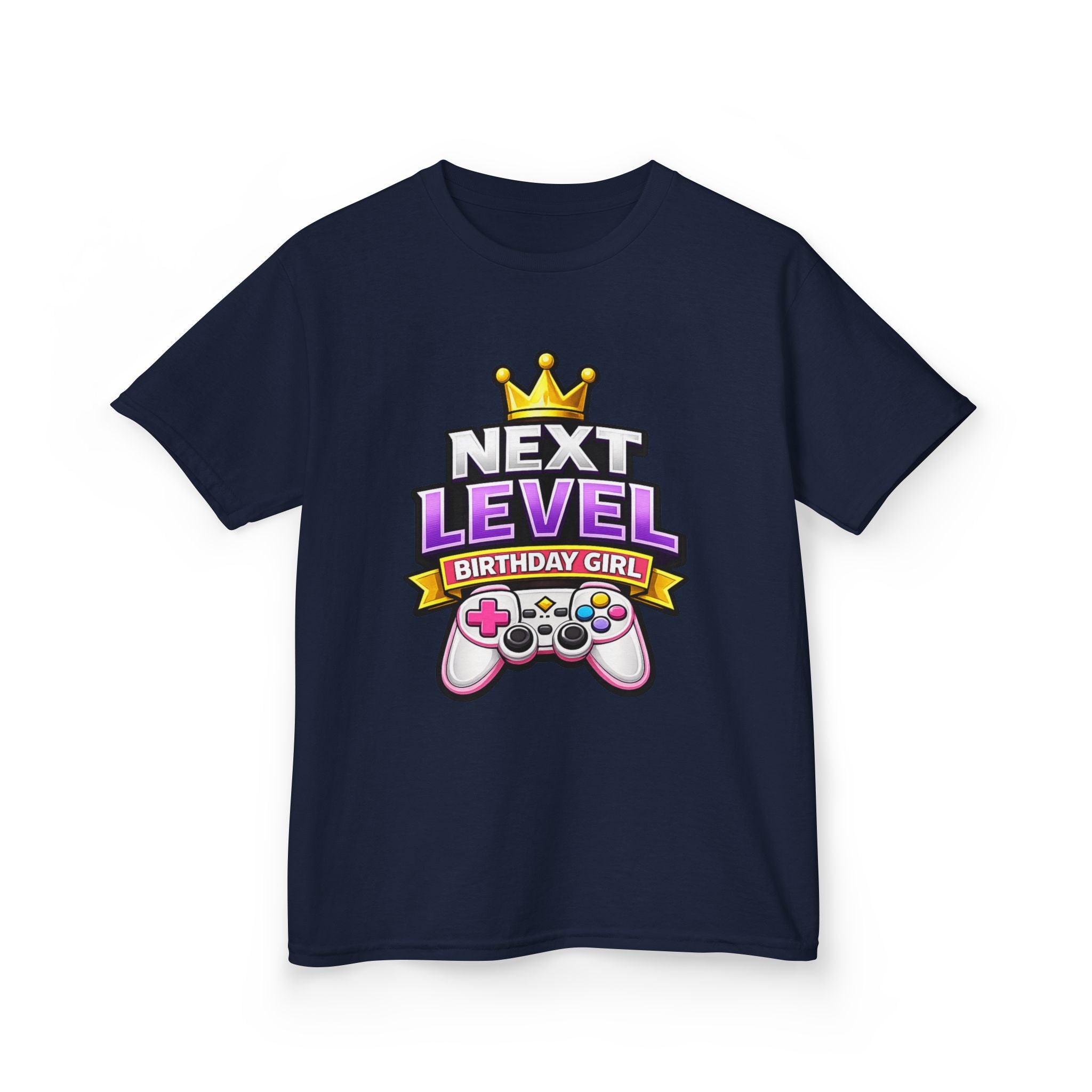 Kids Birthday Girl Gamer T-Shirt – Game On Graphic Tee