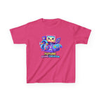 Kids Science T-Shirt — '4th Grade Scientist' Microscope Graphic Tee