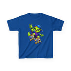 Kids Alien T-Shirt — 'Skate or Alien' Skateboard Graphic Tee