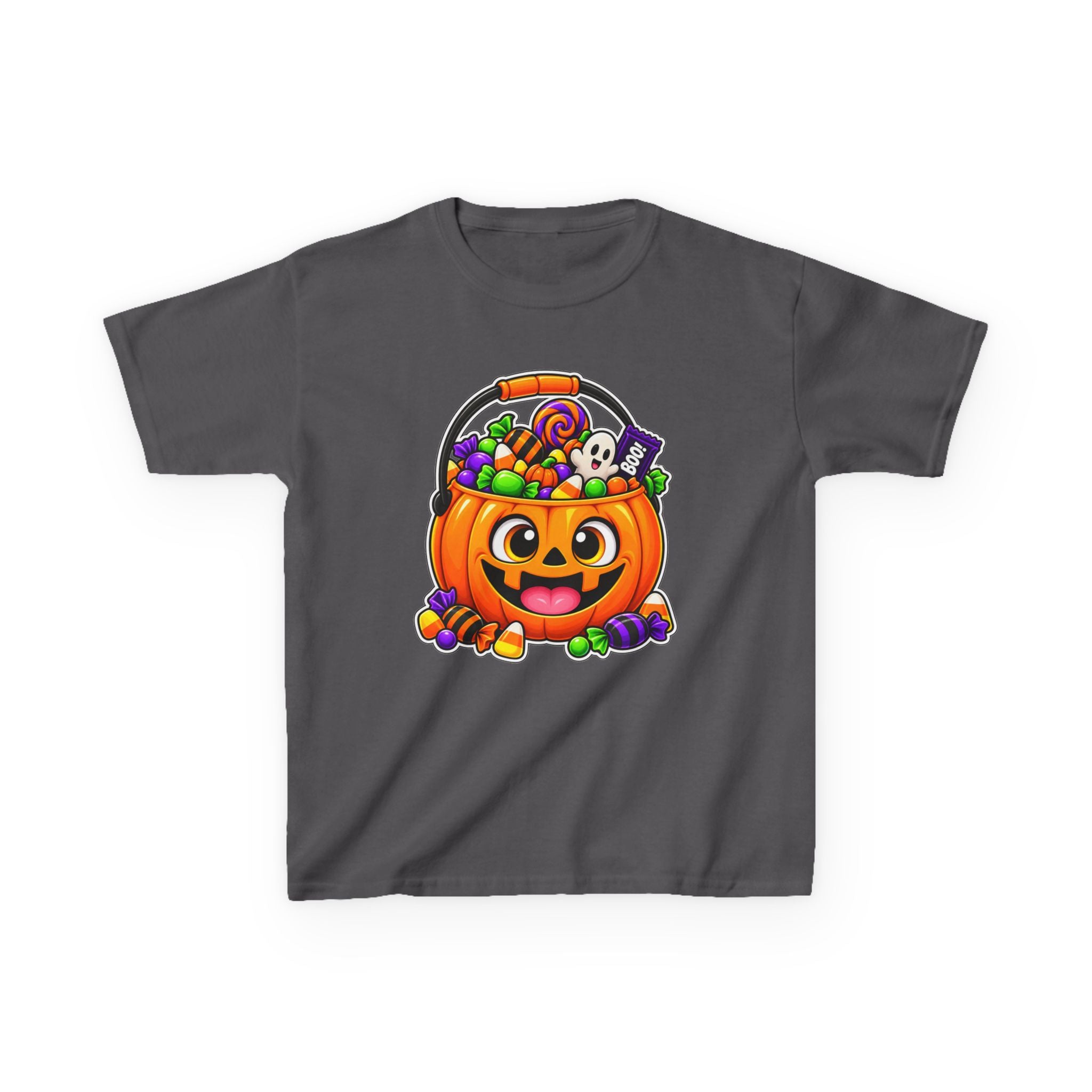 Kidxtr™ Kids Pumpkin T-Shirt — 'Spooky Season' Halloween Graphic Tee