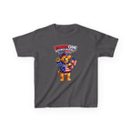 Kids Patriotic T-Shirt — 'Freedom Looks Good on Me' USA Dog Graphic Tee