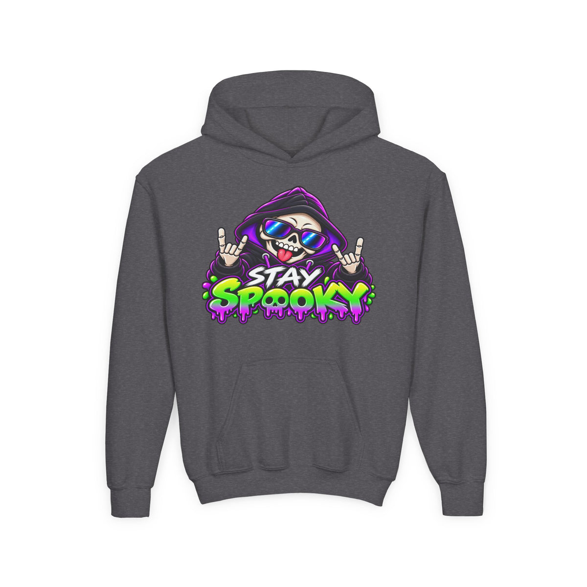Kidxtr™ Kids Halloween Hoodie — 'Stay Spooky' Graphic Hoodie