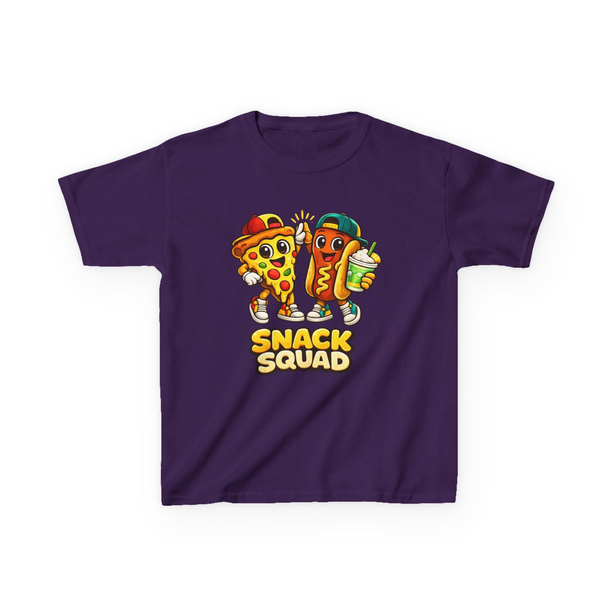 Kids Pizza & Hot Dog T-Shirt — 'Best Friends' Funny Food Graphic Tee