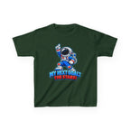 Kidxtr™ Kids Space T-Shirt — 'My Next Goal: The Stars' Astronaut Graphic Tee