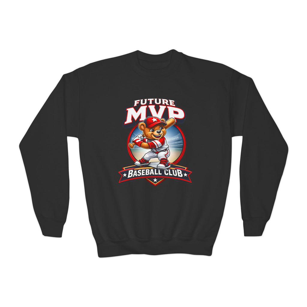 Kidxtr™ Kids MVP Crewneck Sweatshirt — 'MVP Energy' Bold Graphic Youth Sweatshirt