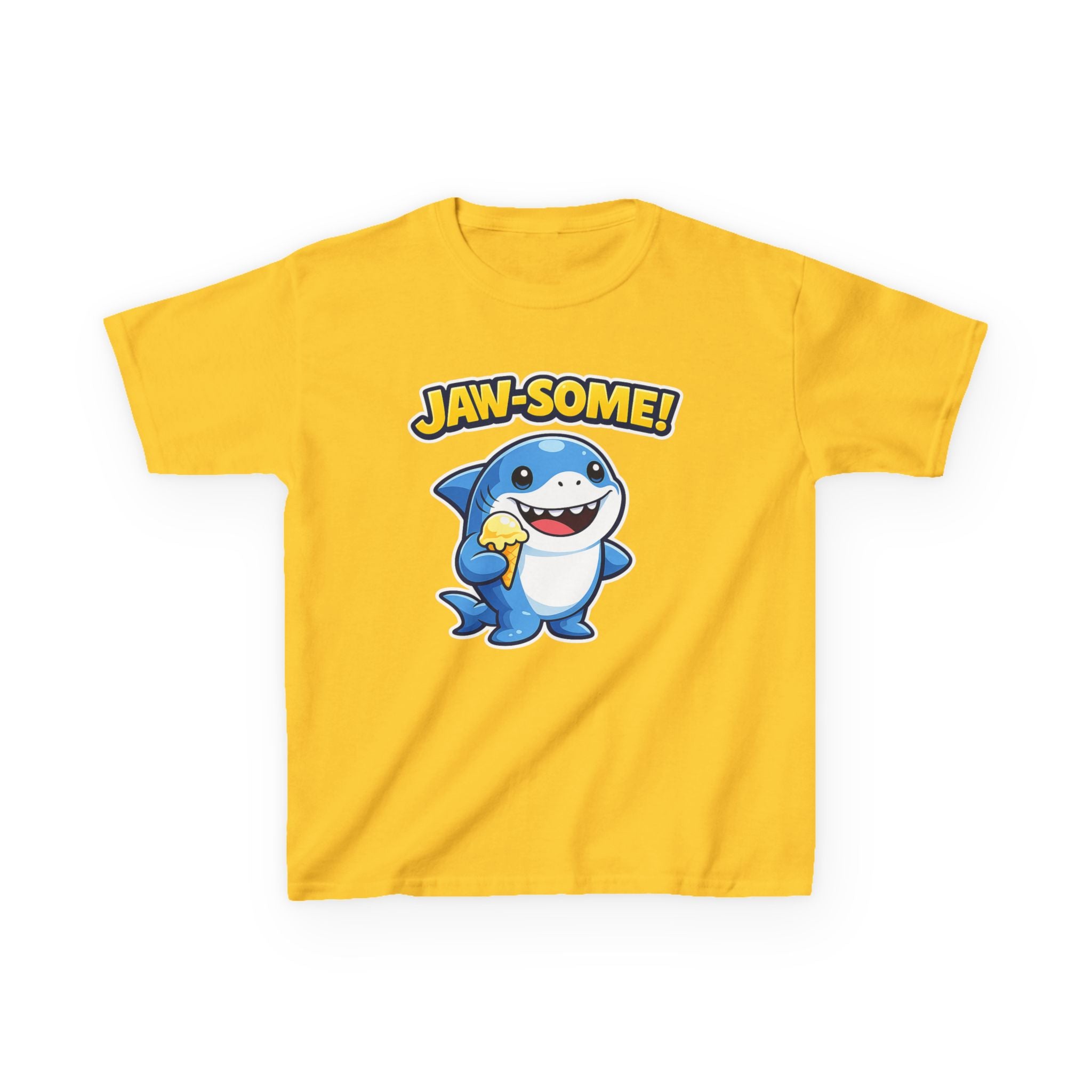 Cartoon Shark  - Kids T Shirt