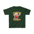 Kids Volleyball T-Shirt — 'Popcorn Power' Spike Pro Graphic Tee