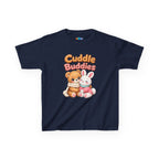 Kidxtr™ Kids Bear & Bunny T-Shirt — 'Cuddle Buddies' Cute Animal Graphic Tee