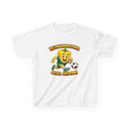 Kids Soccer T-Shirt — 'Yellow Pepper Power' Goal Getter Graphic Tee