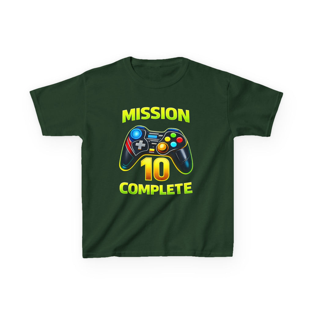 Kids Gamer T-Shirt – Mission Complete Graphic Tee