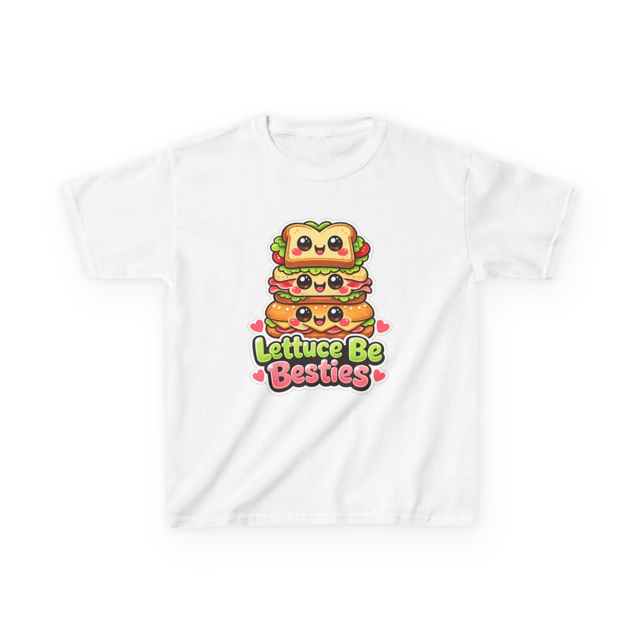 Kids Food T-Shirt – Kawaii Sandwich Graphic Tee
