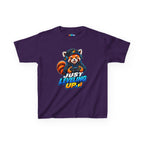Kidxtr™ Kids Fox T-Shirt — 'Just Leveling Up' Gaming Fox Graphic Tee