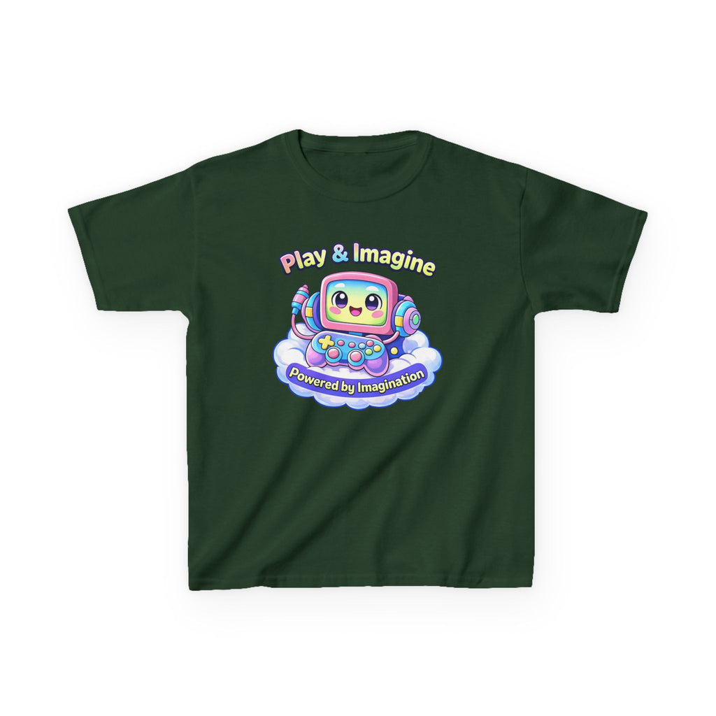Kids Gamer T-Shirt – Colorful Controller Graphic Tee