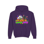Kidxtr™ Kids Halloween Hoodie — 'Candy Crew' Halloween Graphic Hoodie