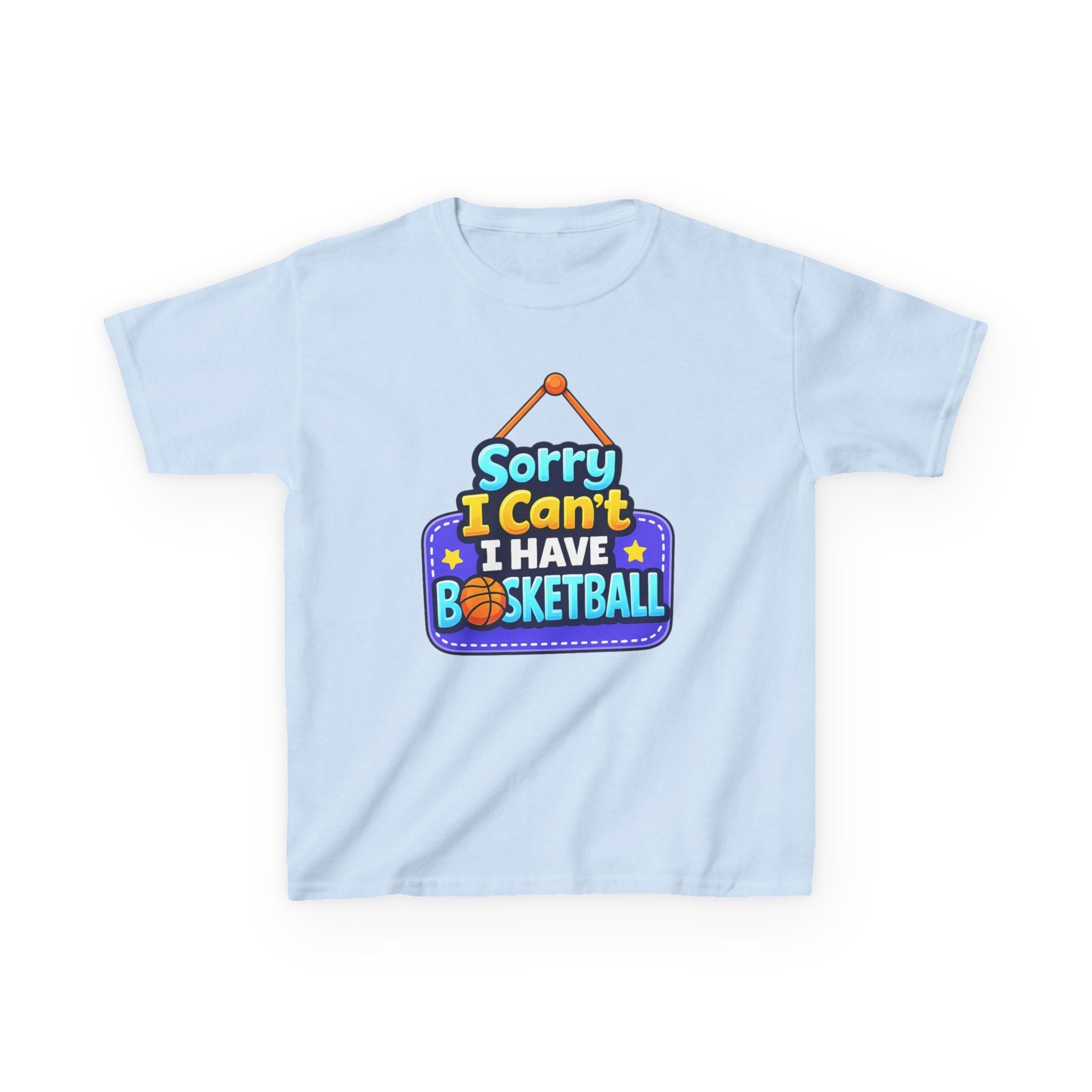 Sorry I Can't I Have Basketball - Kids T Shirt