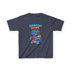 Kids' Dragon Gamer Tee — Cute Blue Dragon Gaming Shirt for Boys & Girls