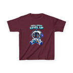 Kids Gaming T-Shirt – Small Genius Level Up Graphic Tee