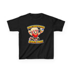 Kids Volleyball T-Shirt — 'Popcorn Power' Spike Pro Graphic Tee