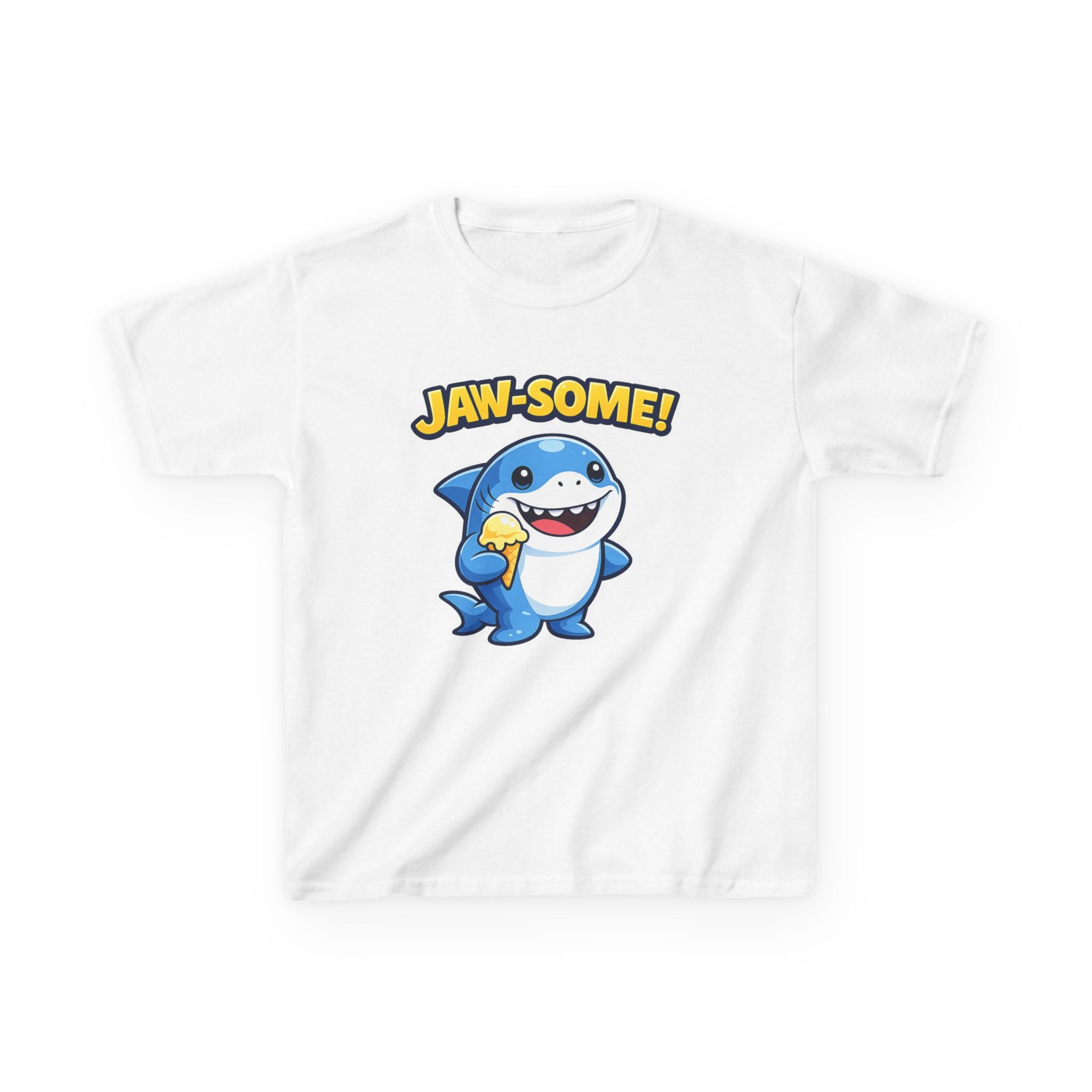 Cartoon Shark  - Kids T Shirt