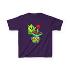 Kids Gamer T-Shirt — 'Level Up!' Gamer Alien Graphic Tee