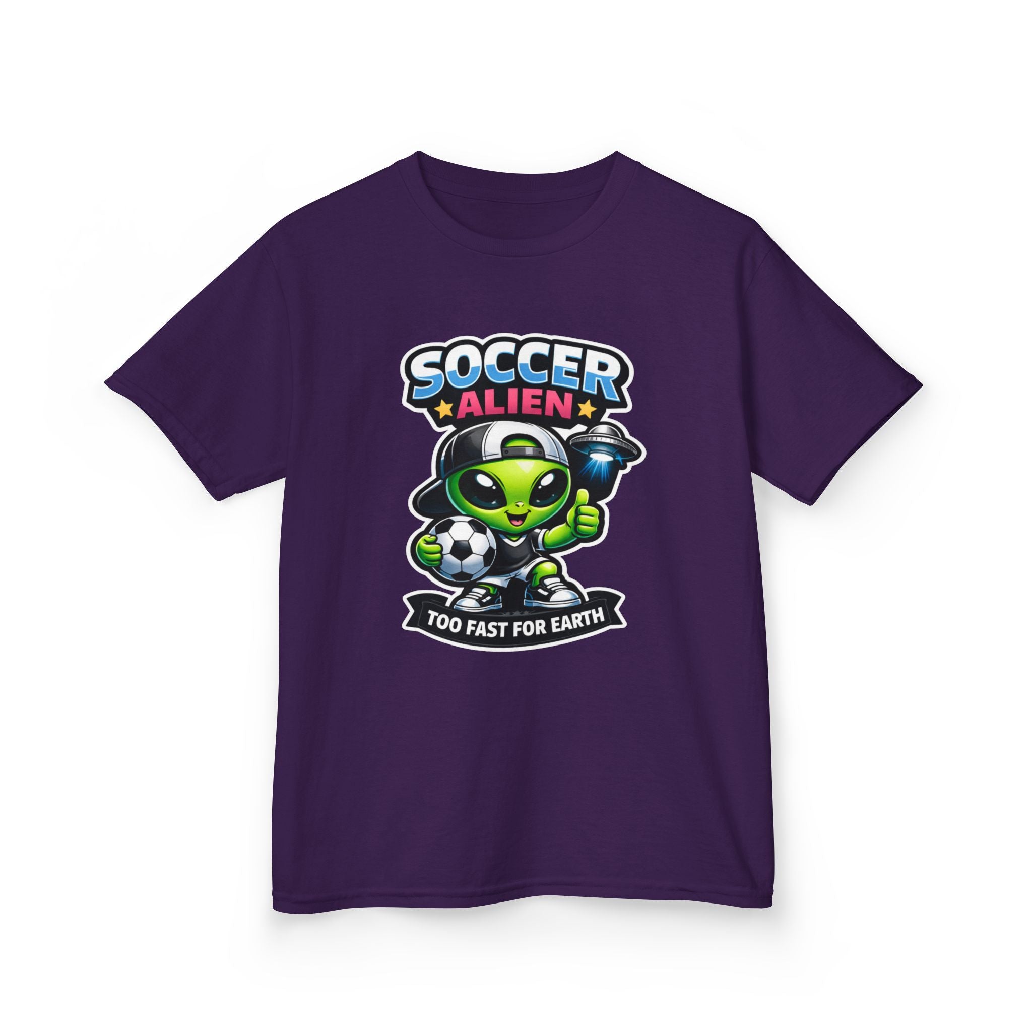 Kids Soccer Alien - Kids T Shirt