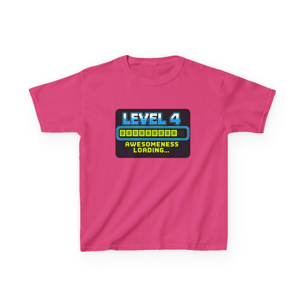 Level 4:  Loading - Kids T Shirt