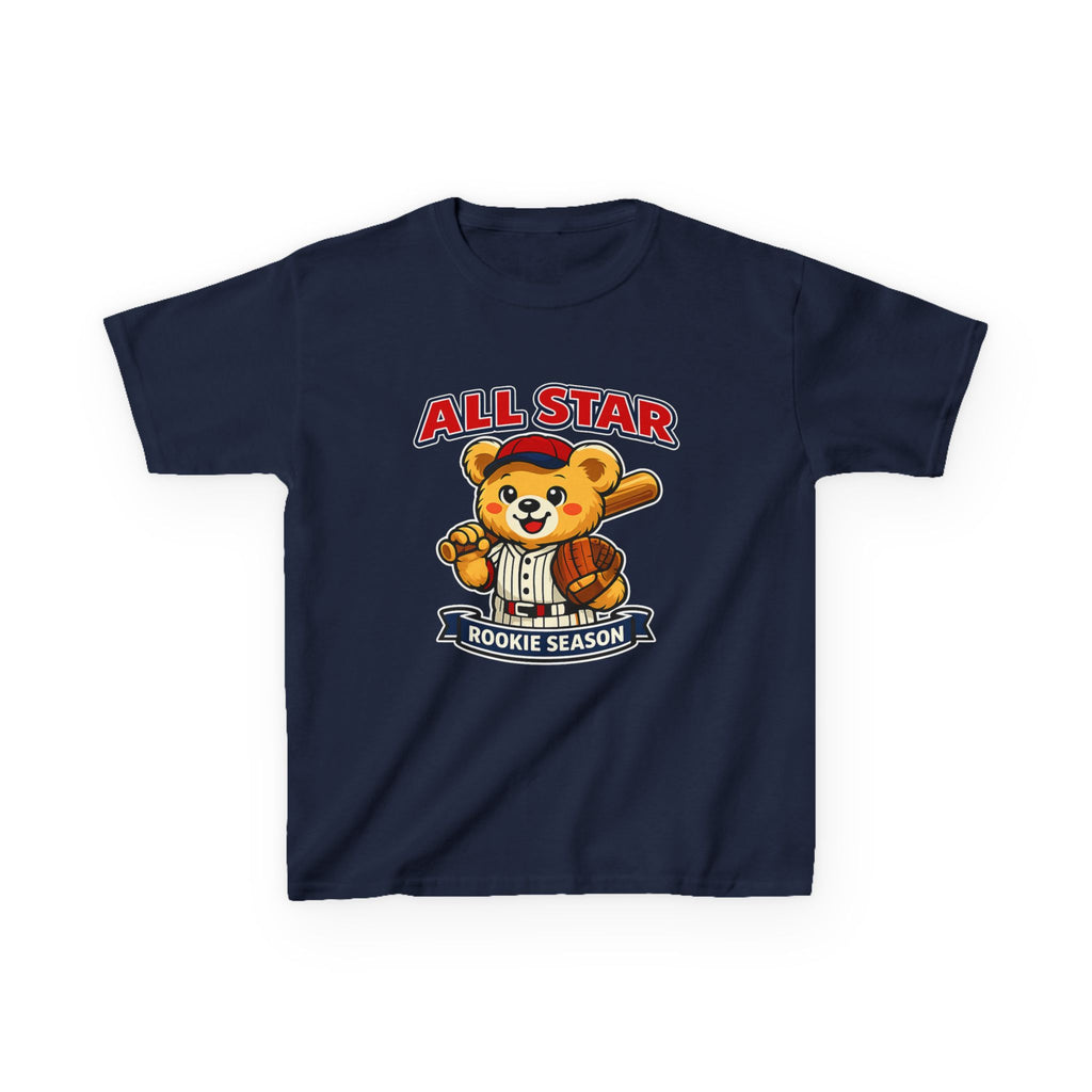 Bear Baseball - Kids T Shirt