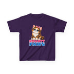 Smarty Paws Kids T-Shirt — Cute Kitten Graphic Tee for Children