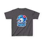 Kids Dolphin T-Shirt — 'Making Waves' Cute Tropical Dolphin Graphic Tee