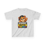 Kids Preschool T-Shirt — 'Straight Outta Preschool' Teddy Graduation Graphic Tee