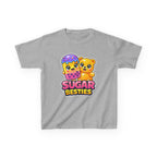Kids Candy T-Shirt — 'Sugar Besties' Cute Bear & Popsicle Graphic Tee