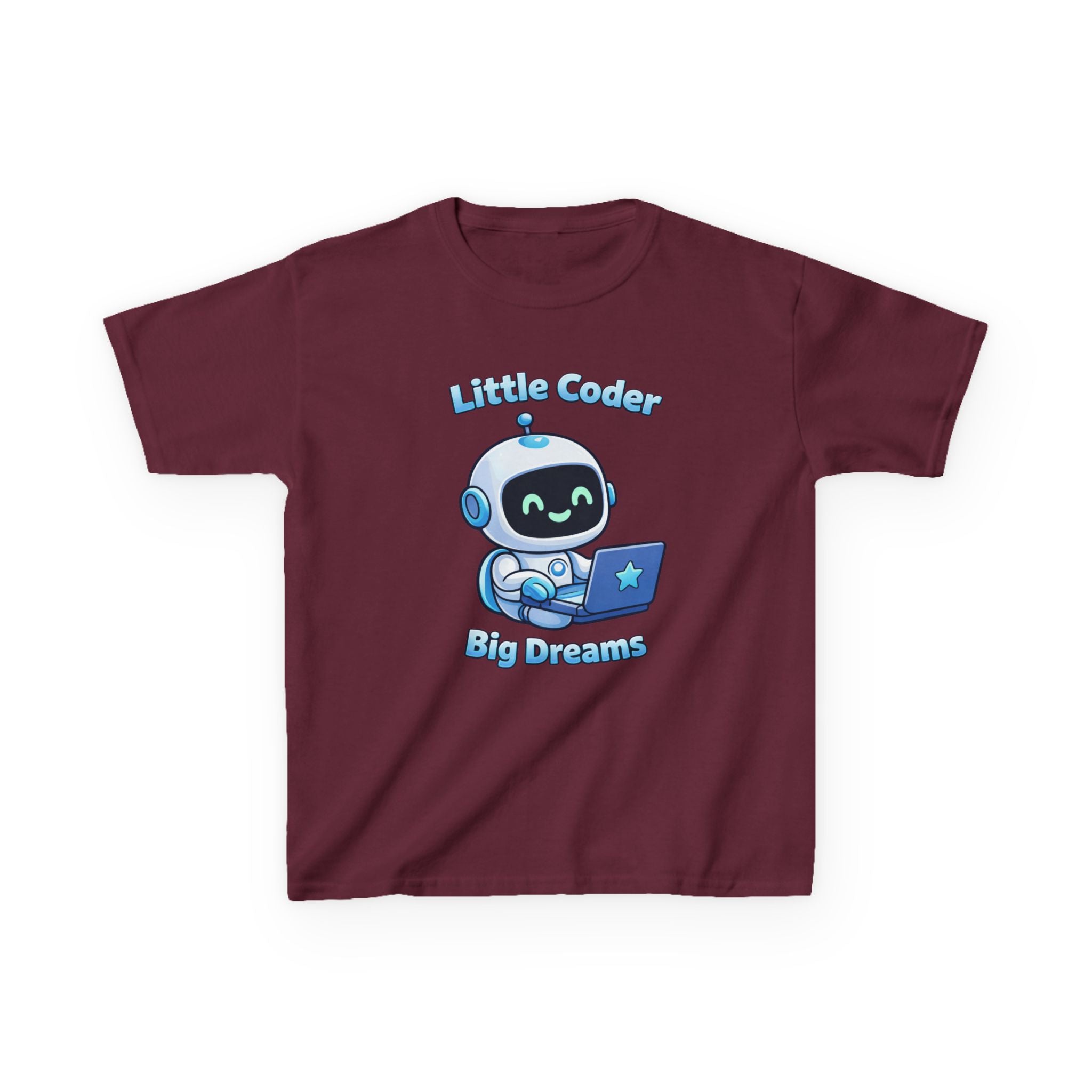 Kids Coding T-Shirt – Little Coder Big Dreams Graphic Tee