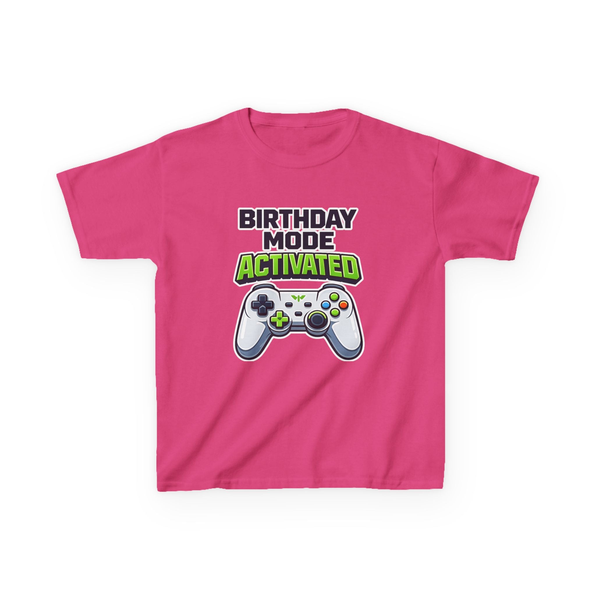 Kids Birthday Gamer T-Shirt – Birthday Mode Graphic Tee