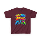 Kidxtr™ Kids Gamer T-Shirt — 'I Got This Round' Gaming Graphic Tee