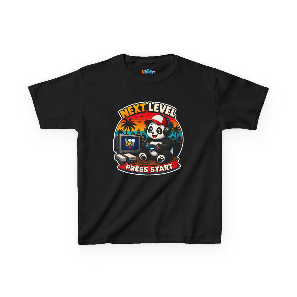 Kidxtr™ Kids Gamer T-Shirt — 'Old School' Gamer Graphic Tee