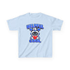 Kids Robot T-Shirt — 'Helpful Is Cool' Heart Graphic Tee