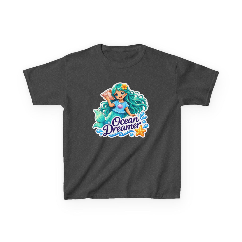 Kids Mermaid T-Shirt — 'Ocean Dreamer' Fantasy Graphic Tee