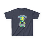 Kids Alien T-Shirt — 'Little Alien, Big Heart' Cute Space Graphic Tee