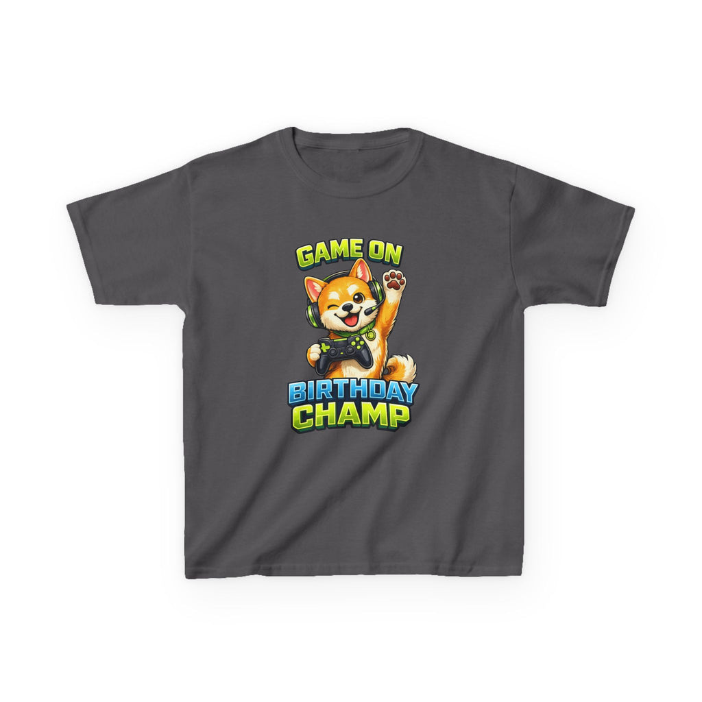 Kids Birthday Gamer T-Shirt – Game On Graphic Tee