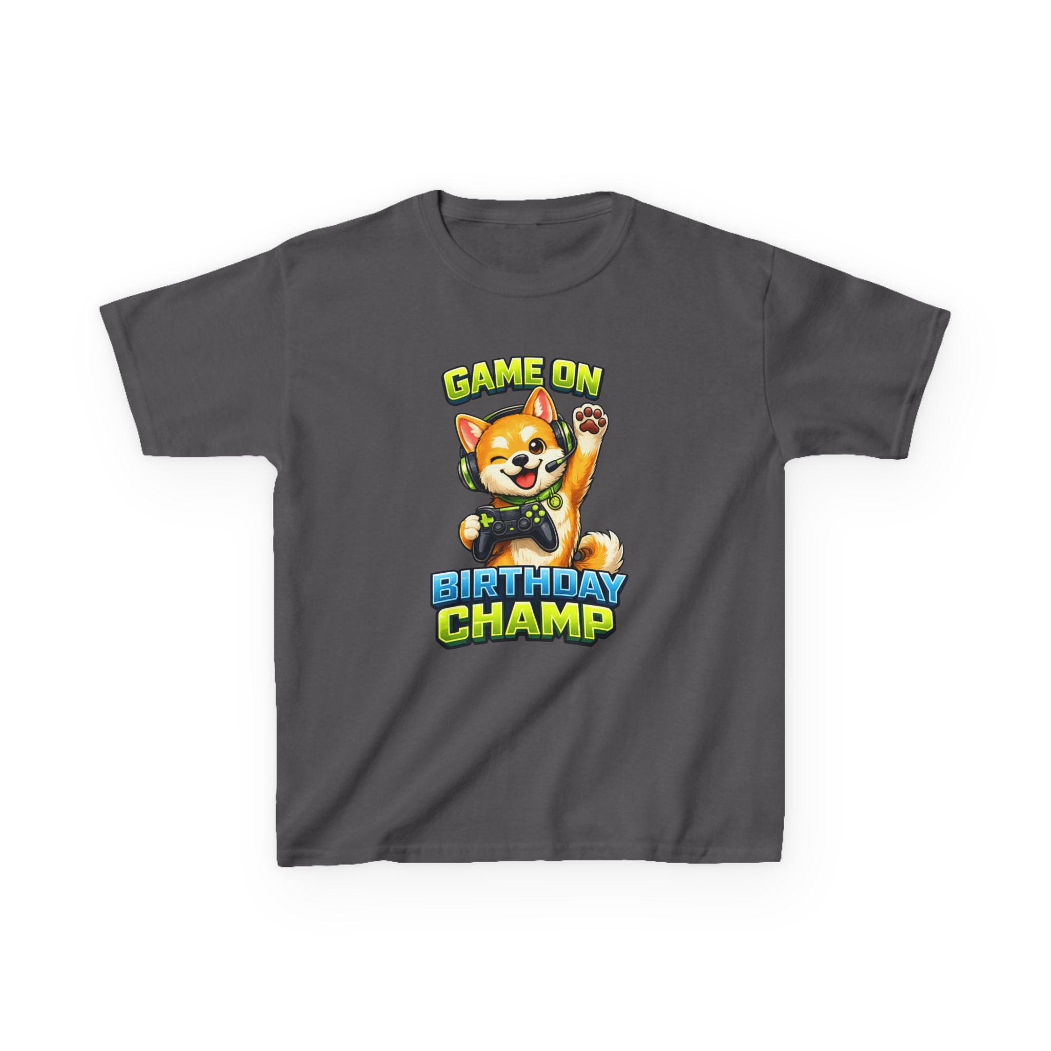 Kids Birthday Gamer T-Shirt – Game On Graphic Tee